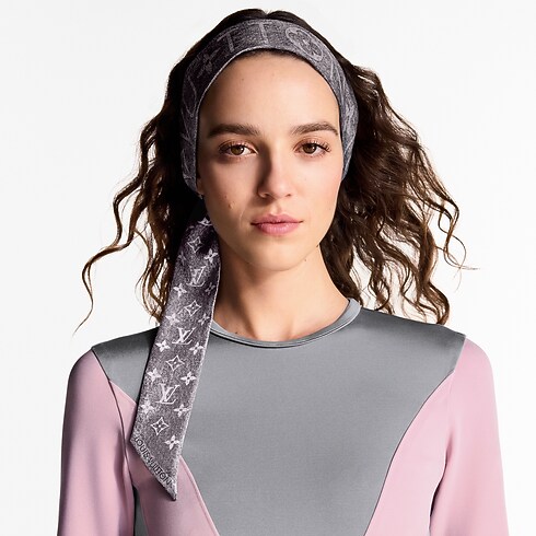 Women - Monogram Infinity Denim BB Bandeau S00 Women Accessories Silk Squares and Bandeaux | LOUIS VUITTON (Product zoom)