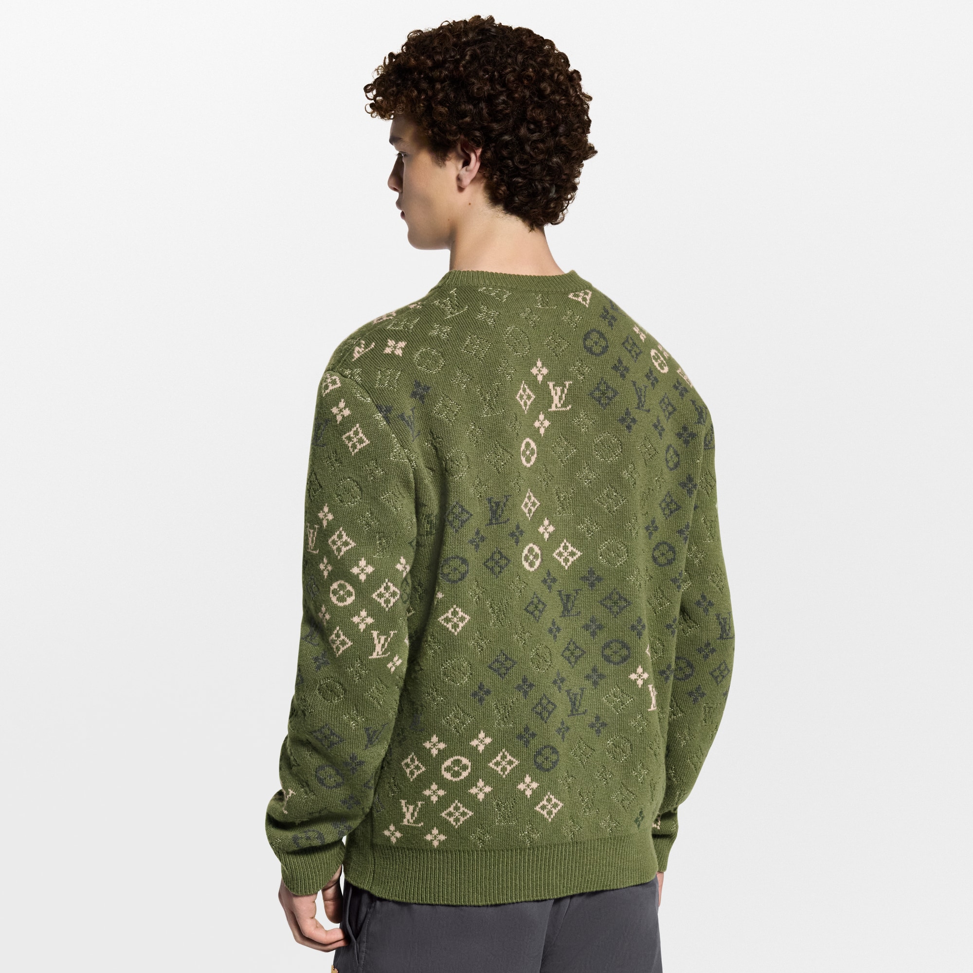 Men - Monogram Jumper  Men Ready-to-Wear All Ready-to-Wear | LOUIS VUITTON (Product zoom)