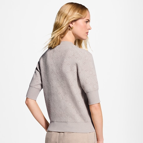 Women - Monogram Knit Top Women Ready-to-Wear Knitwear | LOUIS VUITTON (Product zoom)