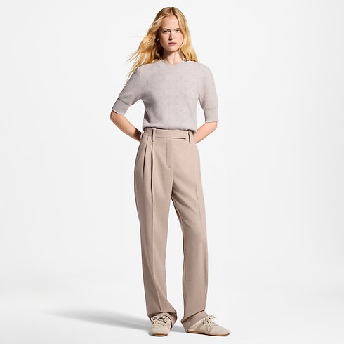 Women - Monogram Knit Top Women Ready-to-Wear Knitwear | LOUIS VUITTON (Product zoom)