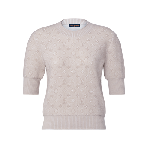 Women - Monogram Knit Top Women Ready-to-Wear Knitwear | LOUIS VUITTON (Product zoom)