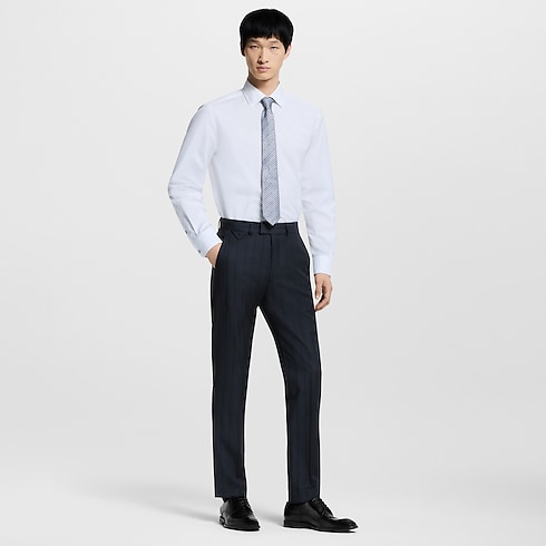 Men - Monogram Long-Sleeved Shirt Men Ready-to-Wear Shirts | LOUIS VUITTON (Product zoom)