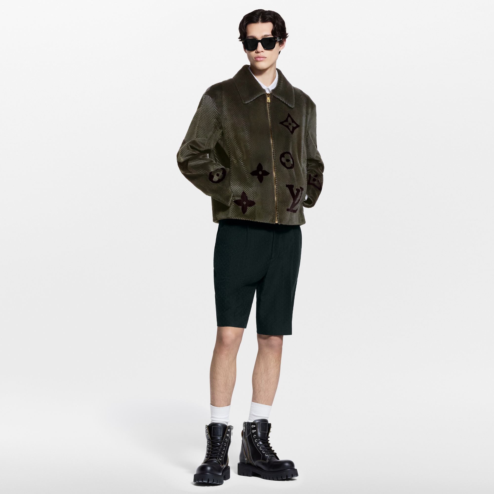 Men - Monogram Mink Blouson  Men Ready-to-Wear Outerwear and Coats | LOUIS VUITTON (Product zoom)