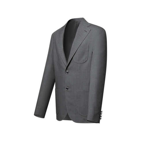 Men - Monogram Napolitana Jacket Men New In Men } | LOUIS VUITTON (Product zoom)