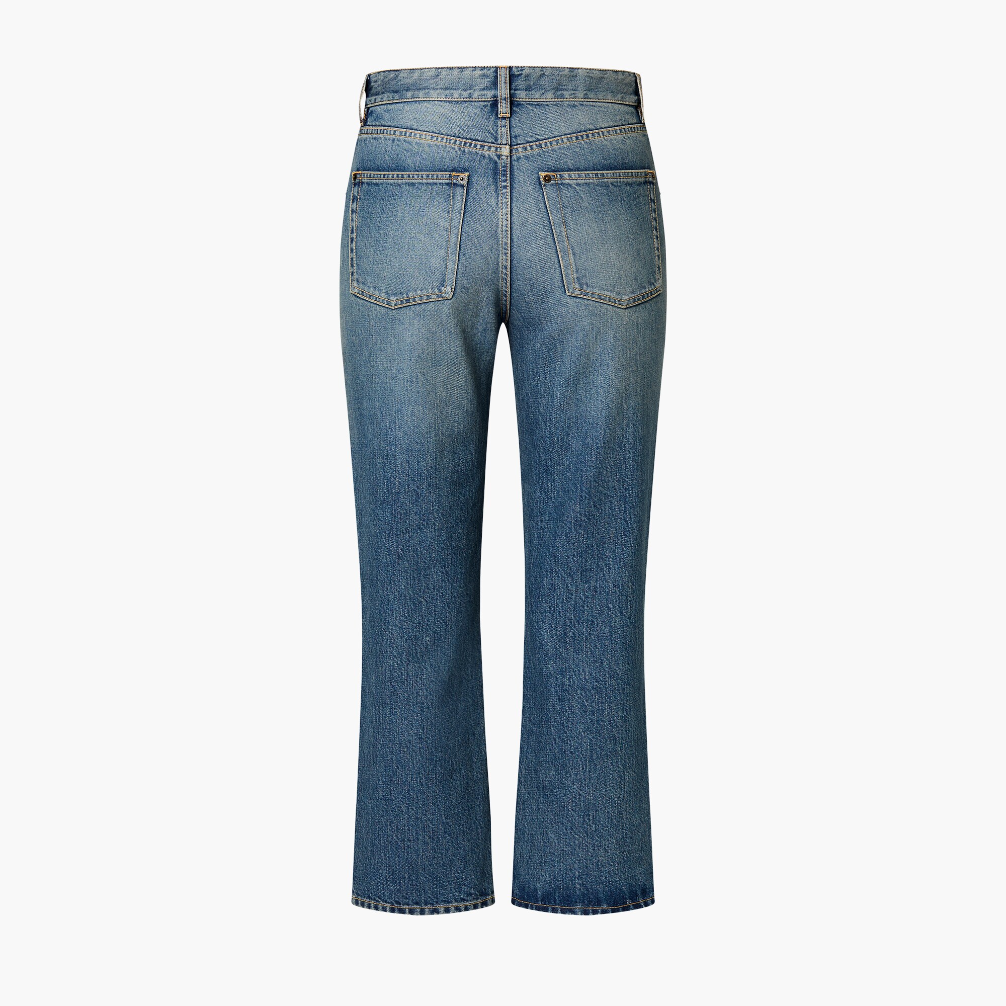 Monogram Patch Jeans