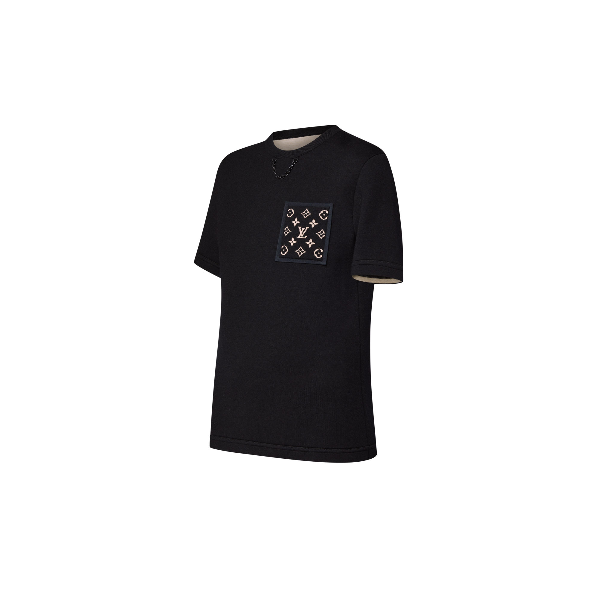 Women - Monogram Pocket T-Shirt  Women Ready-to-Wear Tops | LOUIS VUITTON (Product zoom)