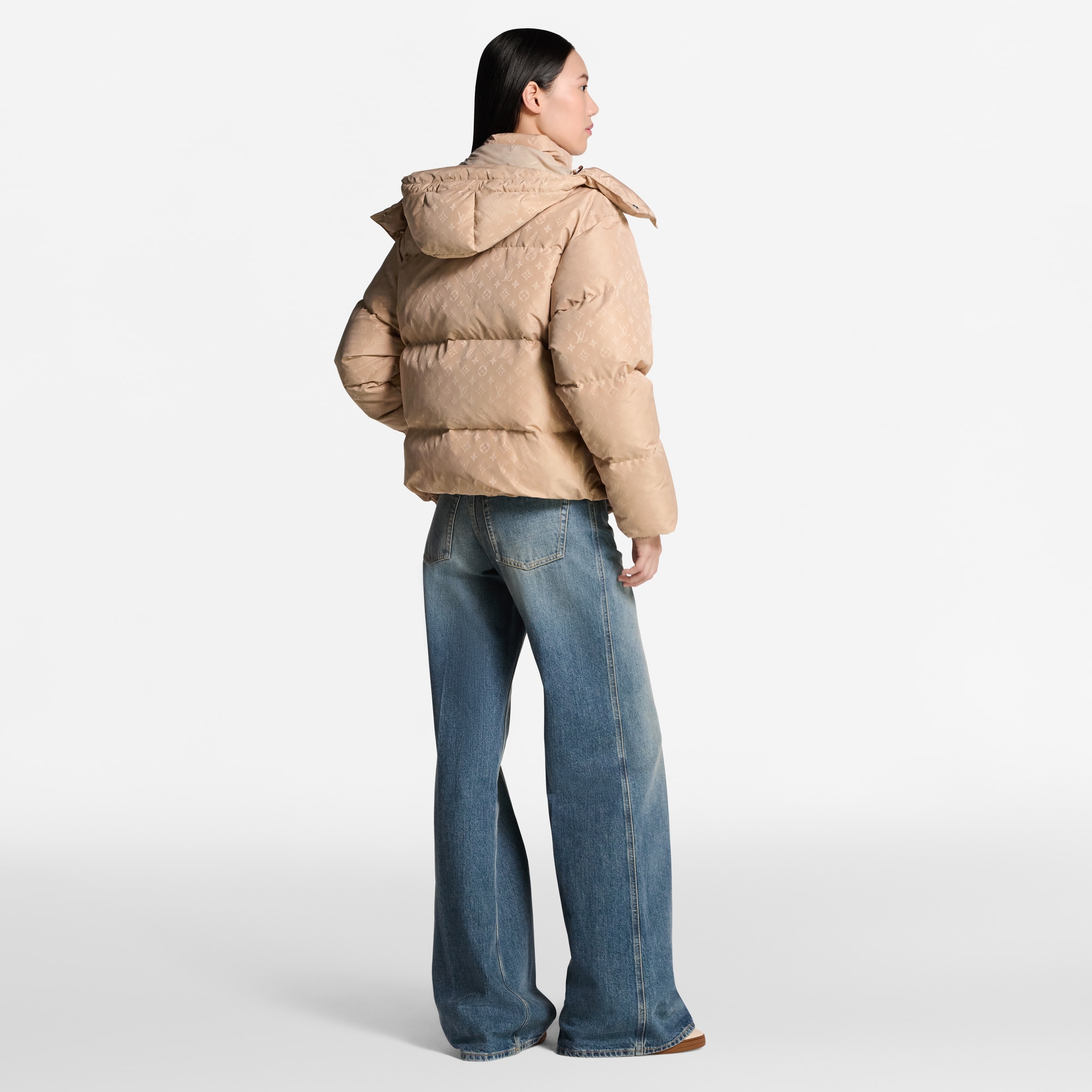 Women - Monogram Puffer Jacket  Women Ready-to-Wear Coats and Jackets | LOUIS VUITTON (Product zoom)