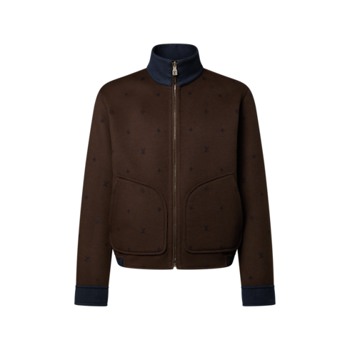 Men - Monogram Reversible Double Face Blouson Men Ready-to-Wear Outerwear and Coats | LOUIS VUITTON (Product zoom)