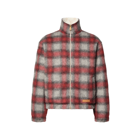 Men - Monogram Reversible Graphic Fleece Men Ready-to-Wear All Ready-to-Wear | LOUIS VUITTON (Product zoom)