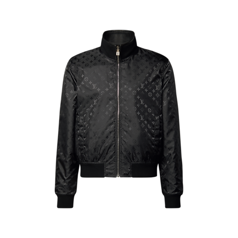 Monogram Reversible Mix Leather Tracktop other view