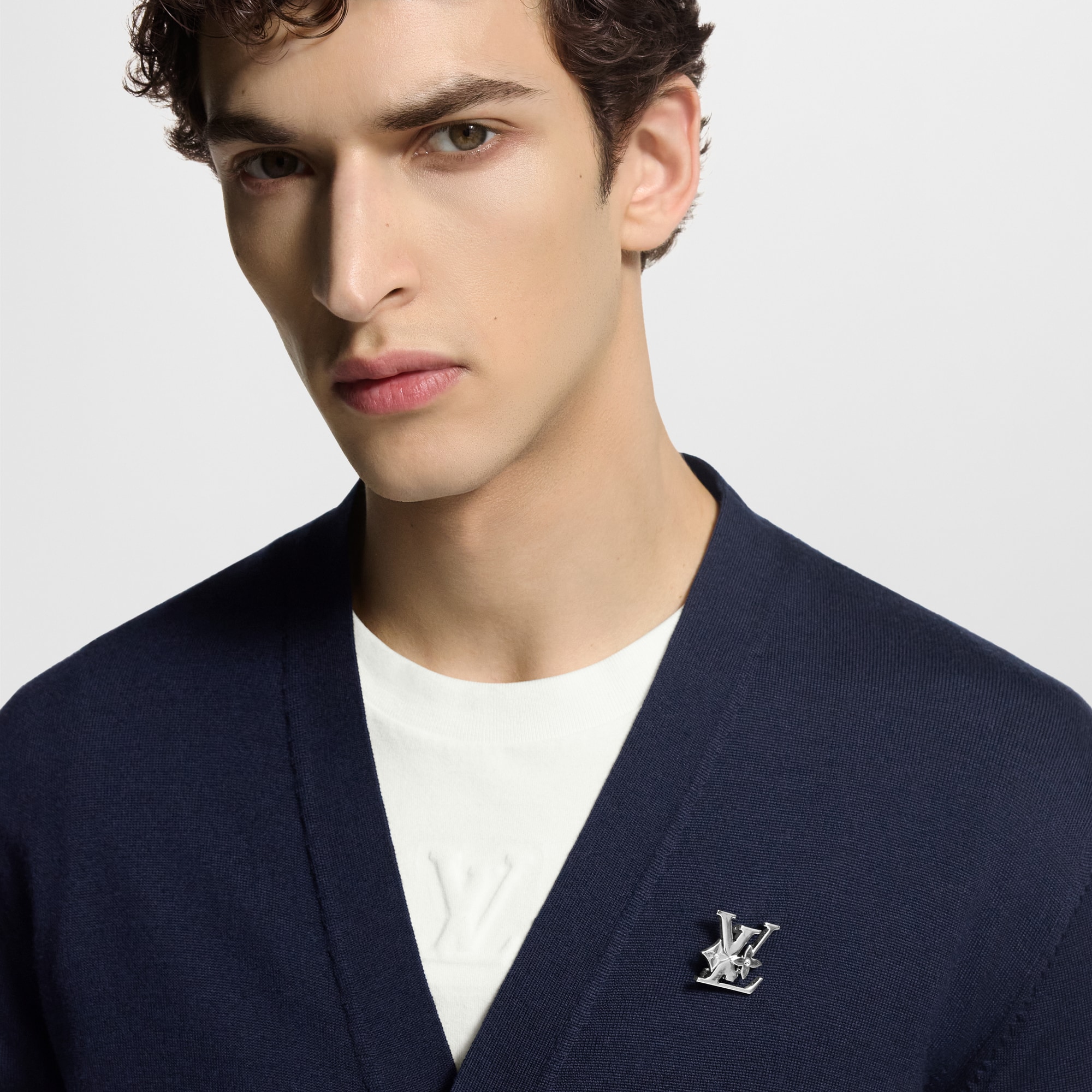 Men - Monogram Row Brooch S00 Men Fashion Jewellery All Fashion Jewellery | LOUIS VUITTON (Product zoom)