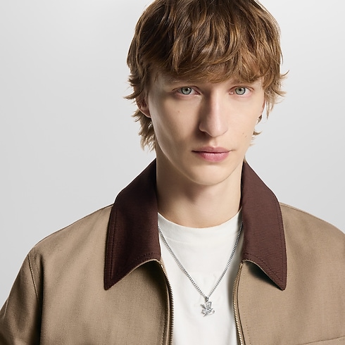 Men - Monogram Row Pendant S00 Men Fashion Jewellery Necklaces | LOUIS VUITTON (Product zoom)