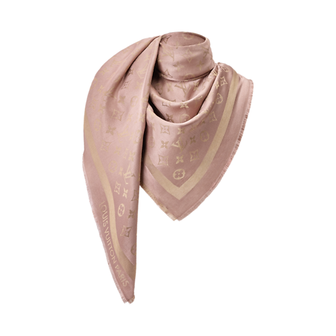 Women - Monogram Shine Shawl S00 Women Accessories Shawls | LOUIS VUITTON (Product zoom)