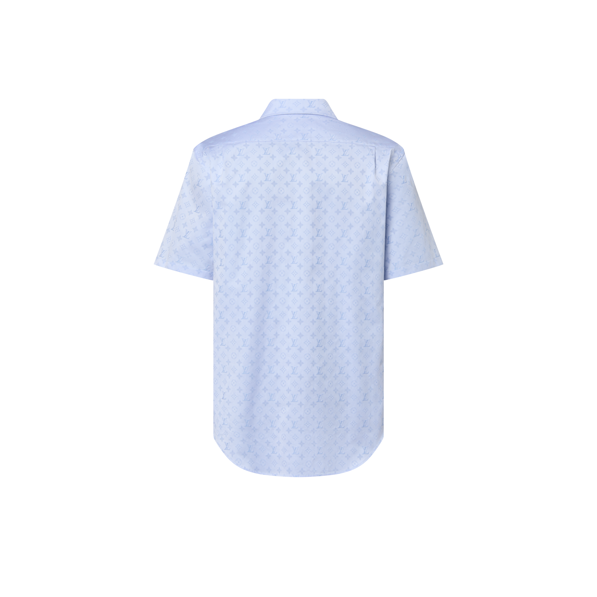 Men - Monogram Short-Sleeved Shirt  Men Ready-to-Wear Shirts | LOUIS VUITTON (Product zoom)