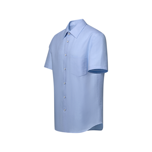 Men - Monogram Short-Sleeved Shirt Men New In Men } | LOUIS VUITTON (Product zoom)
