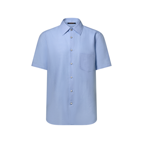 Men - Monogram Short-Sleeved Shirt Men New In Men } | LOUIS VUITTON (Product zoom)