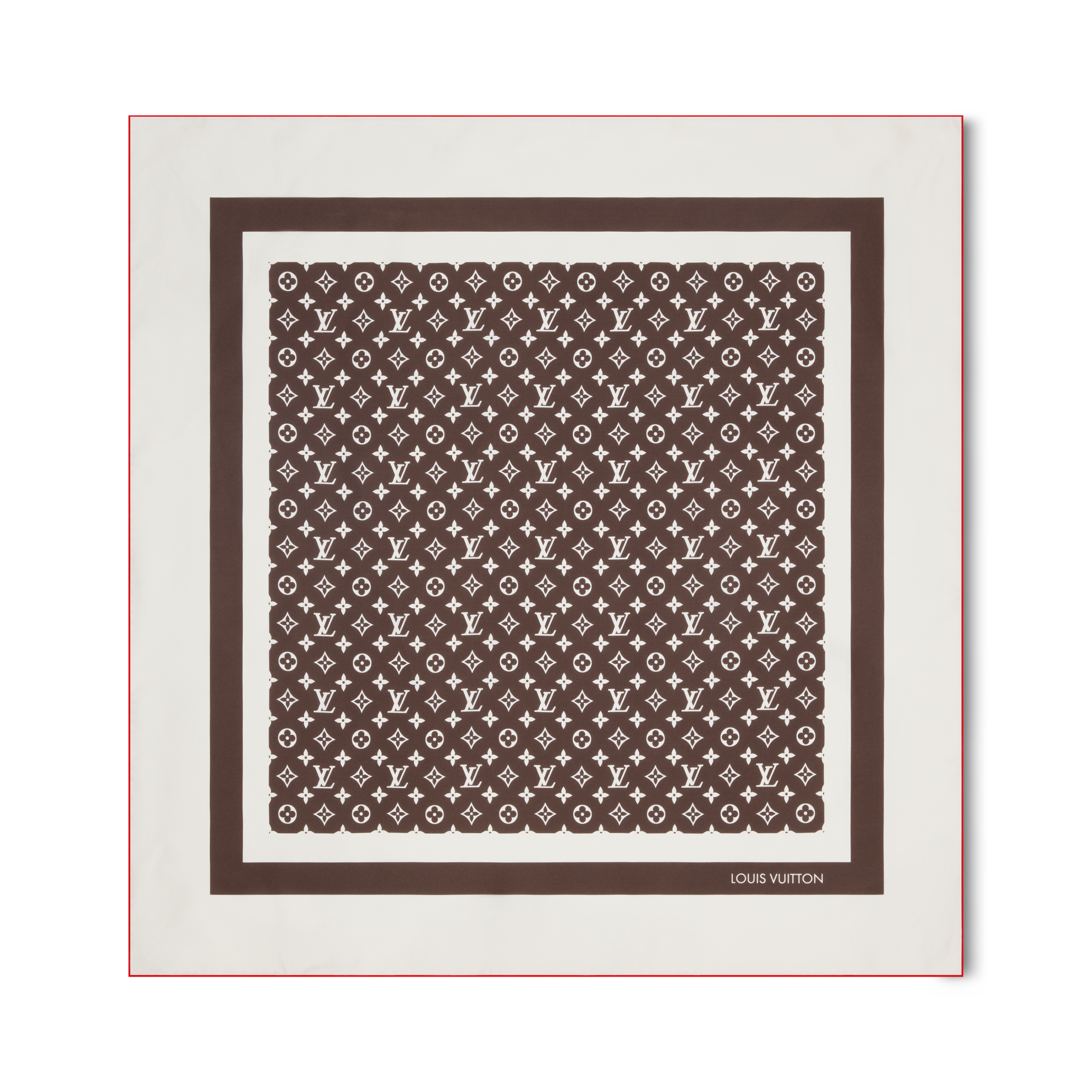 Women - Monogram Silhouette Square 70 S00 Women Accessories Silk Squares and Bandeaux | LOUIS VUITTON (Product zoom)