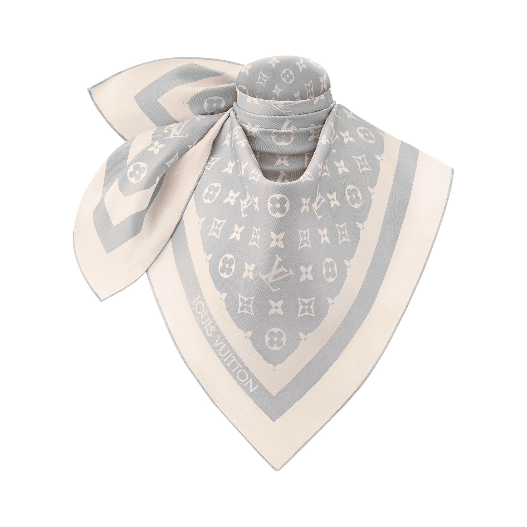 Women - Monogram Silhouette Square 90 S00 Women Accessories Silk Squares and Bandeaux | LOUIS VUITTON (Product zoom)