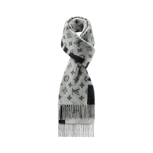 Men - Monogram Split Scarf S00 Men Accessories Scarves | LOUIS VUITTON (Product zoom)