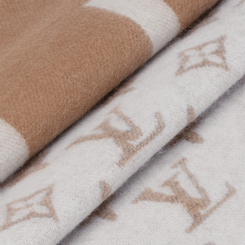 Men - Monogram Split Scarf S00 Men Accessories Scarves | LOUIS VUITTON (Product zoom)