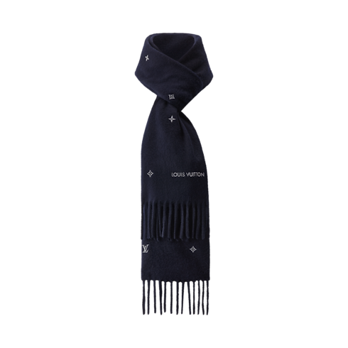 Men - Monogram Stellar Scarf S00 Men Accessories All Accessories | LOUIS VUITTON (Product zoom)