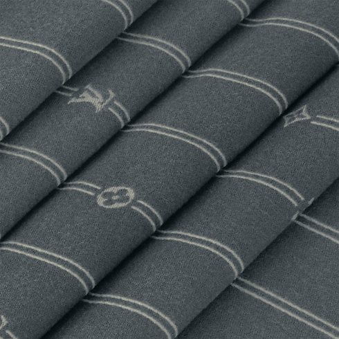 Men - Monogram Stripes Scarf S00 Men Accessories Scarves | LOUIS VUITTON (Product zoom)