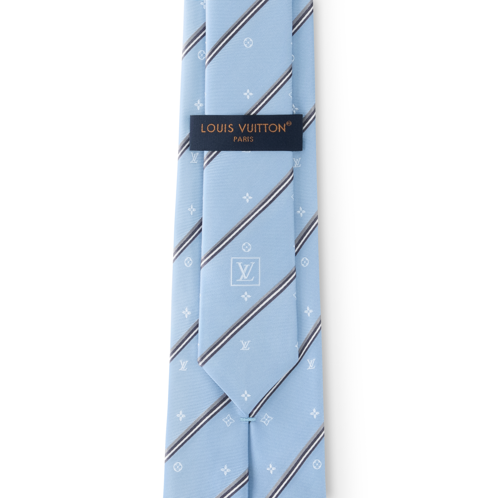 Men - Monogram Stripes Tie S00 Men Accessories Ties and Pocket Squares | LOUIS VUITTON (Product zoom)