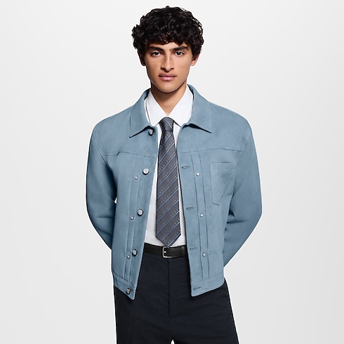 Men - Monogram Stripes Tie S00 Men Accessories Ties and Pocket Squares | LOUIS VUITTON (Product zoom)