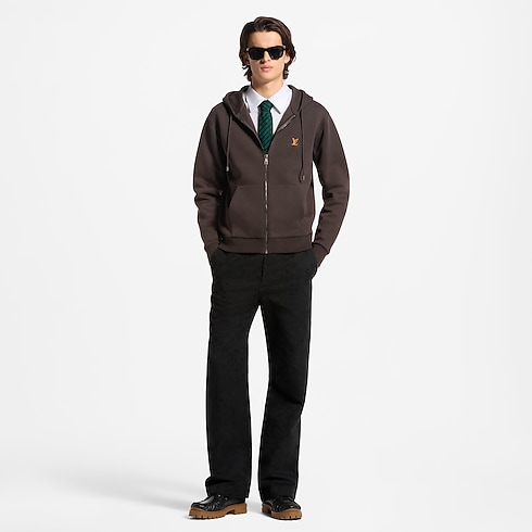 Monogram Surplus Casual Trousers worn view