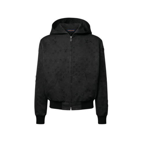 Monogram Surplus Embellished Hooded Blouson front view
