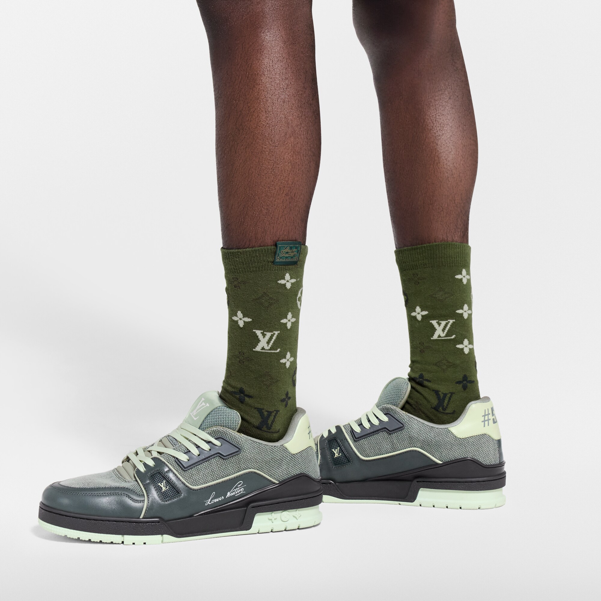 Men - Monogram Surplus Socks S00 Men Accessories Home Textiles | LOUIS VUITTON (Product zoom)