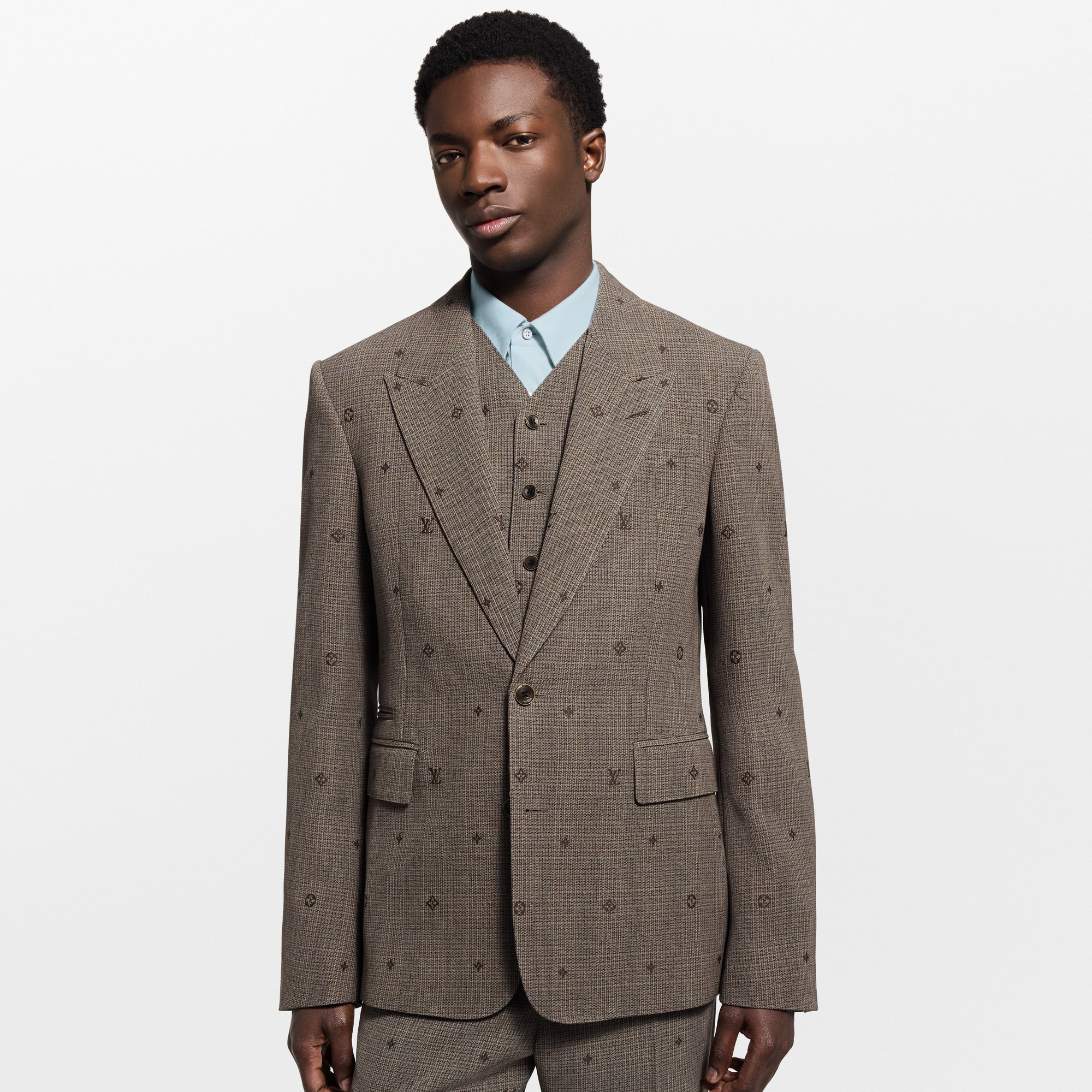 Men - Monogram Tailored Jacket  Men Ready-to-Wear Blazers and Jackets | LOUIS VUITTON (Product zoom)