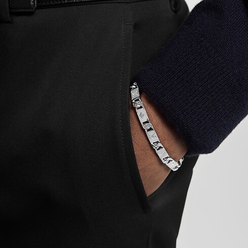 Men - Monogram Tied Up Bracelet S00 Men Fashion Jewellery Bracelets | LOUIS VUITTON (Product zoom)