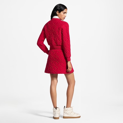 Women - Monogram Towelling Cardigan Women Ready-to-Wear Tops and Shirts | LOUIS VUITTON (Product zoom)