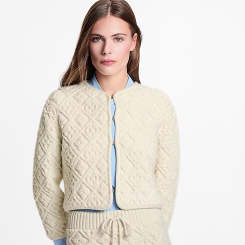 Women - Monogram Towelling Jacket Women Ready-to-Wear Coats and Jackets | LOUIS VUITTON (Product zoom)