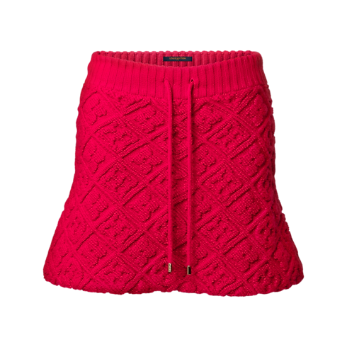 Women - Monogram Towelling Mini Skirt Women Ready-to-Wear Skirts | LOUIS VUITTON (Product zoom)