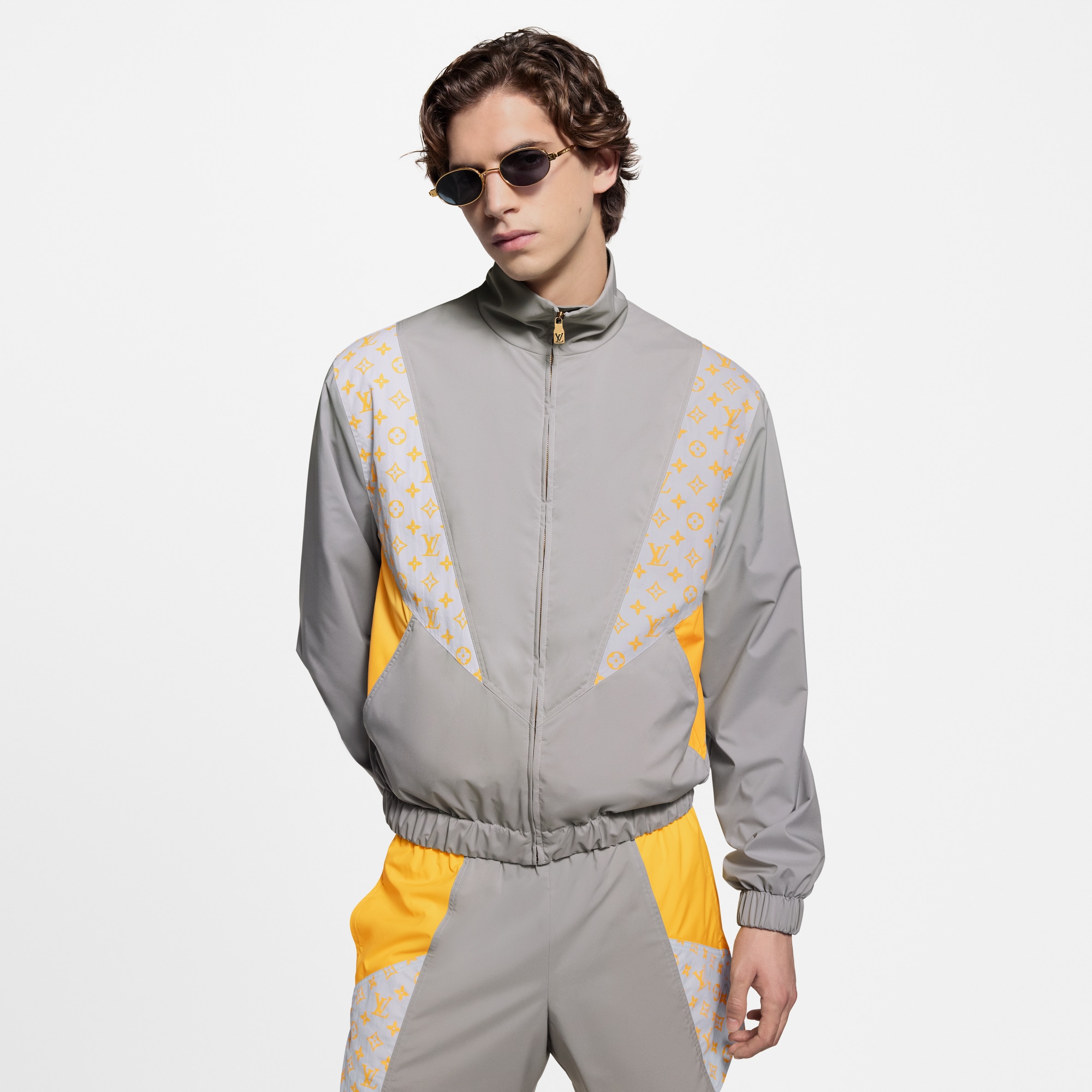 Men - Monogram Track Top  Men Ready-to-Wear Outerwear and Coats | LOUIS VUITTON (Product zoom)