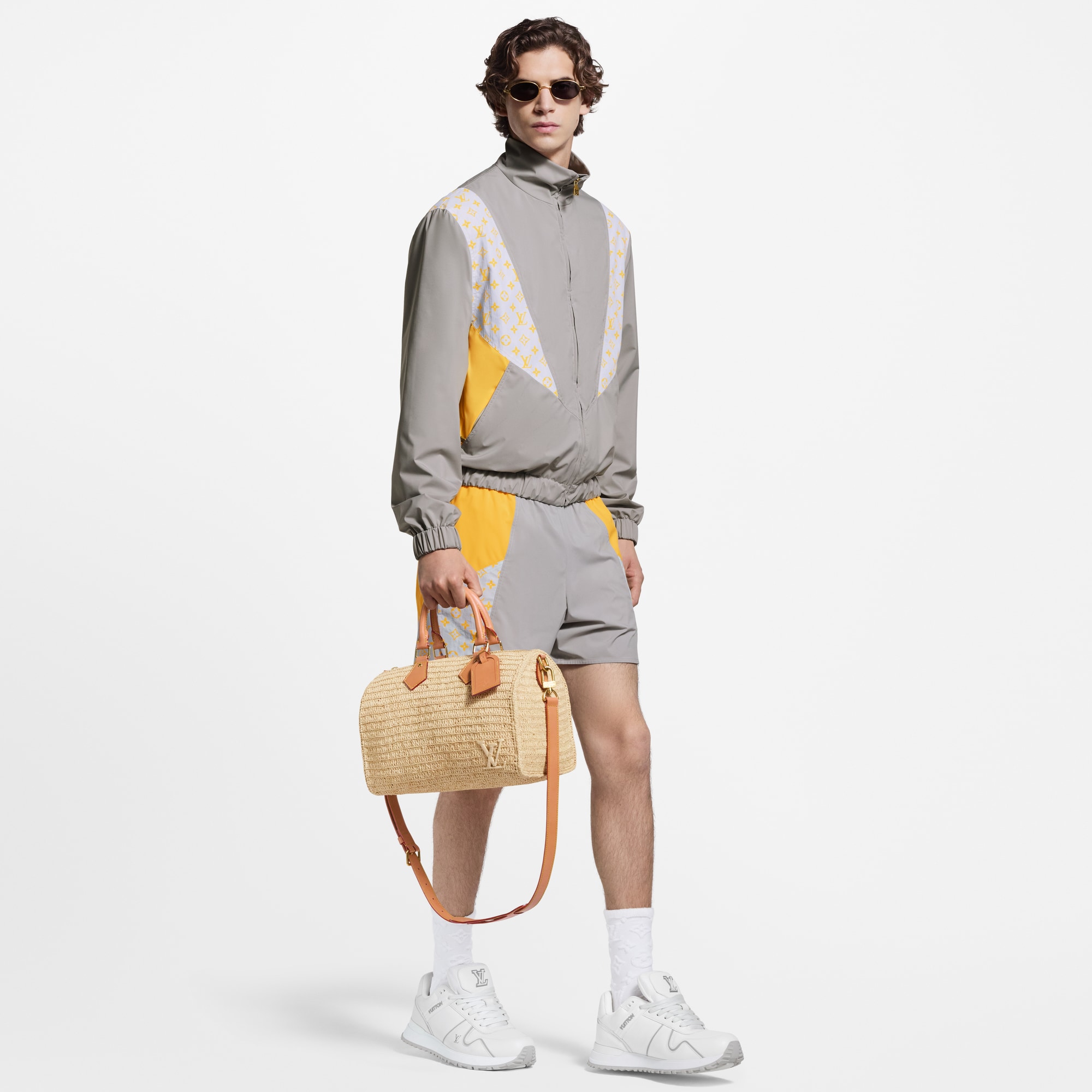 Men - Monogram Track Top  Men Ready-to-Wear Outerwear and Coats | LOUIS VUITTON (Product zoom)