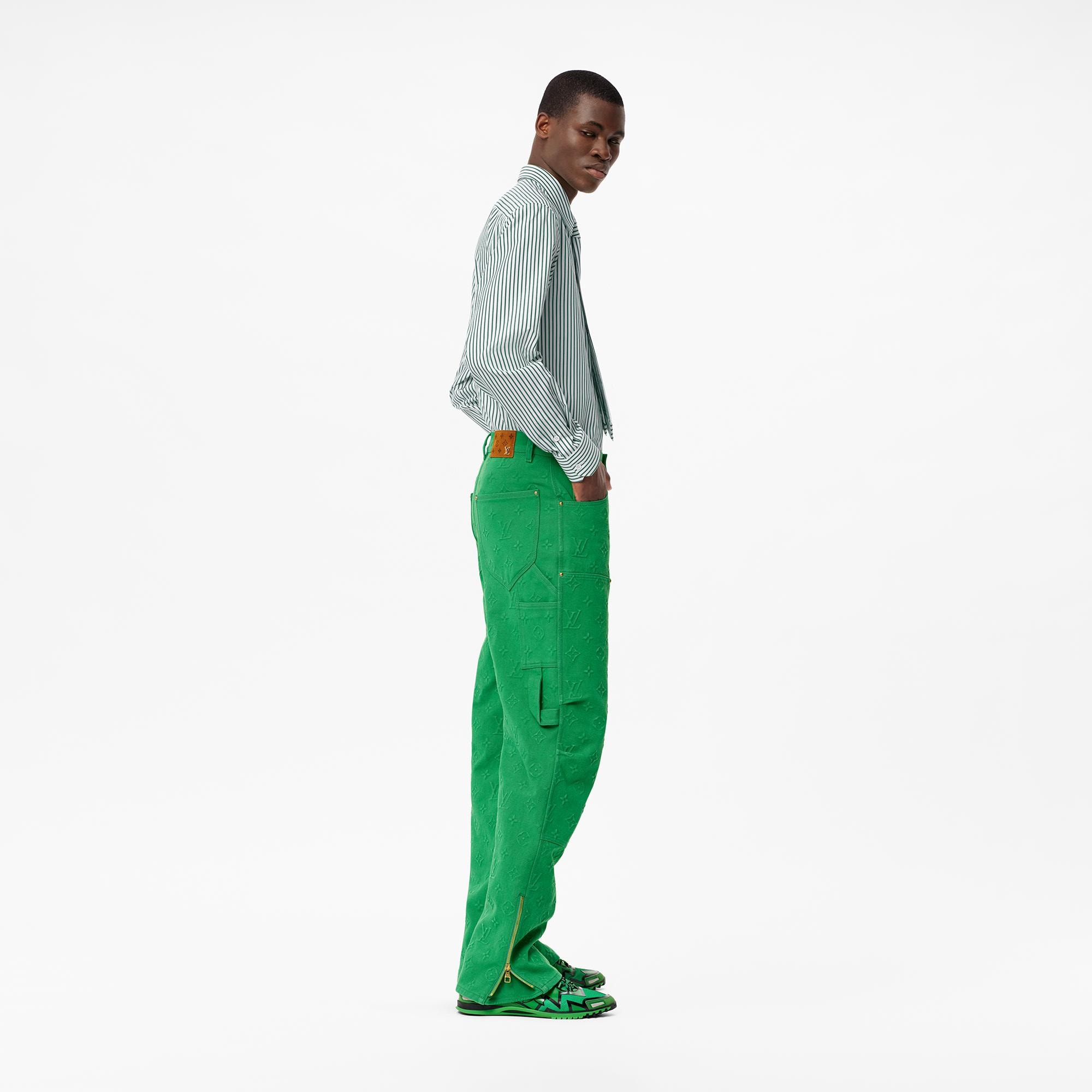 Monogram Workwear Denim Trousers 