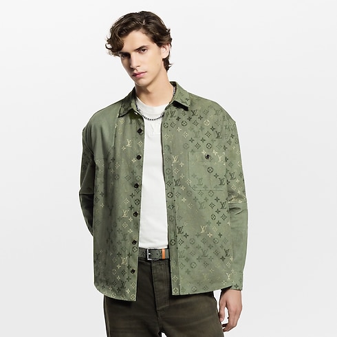 Men - Monogram Workwear Overshirt Men Ready-to-Wear All Ready-to-Wear | LOUIS VUITTON (Product zoom)