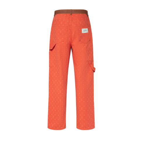 Monogram Workwear Trousers back view