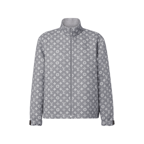 Women - Monogram Zip-Up Jacket Women Ready-to-Wear Coats and Jackets | LOUIS VUITTON (Product zoom)