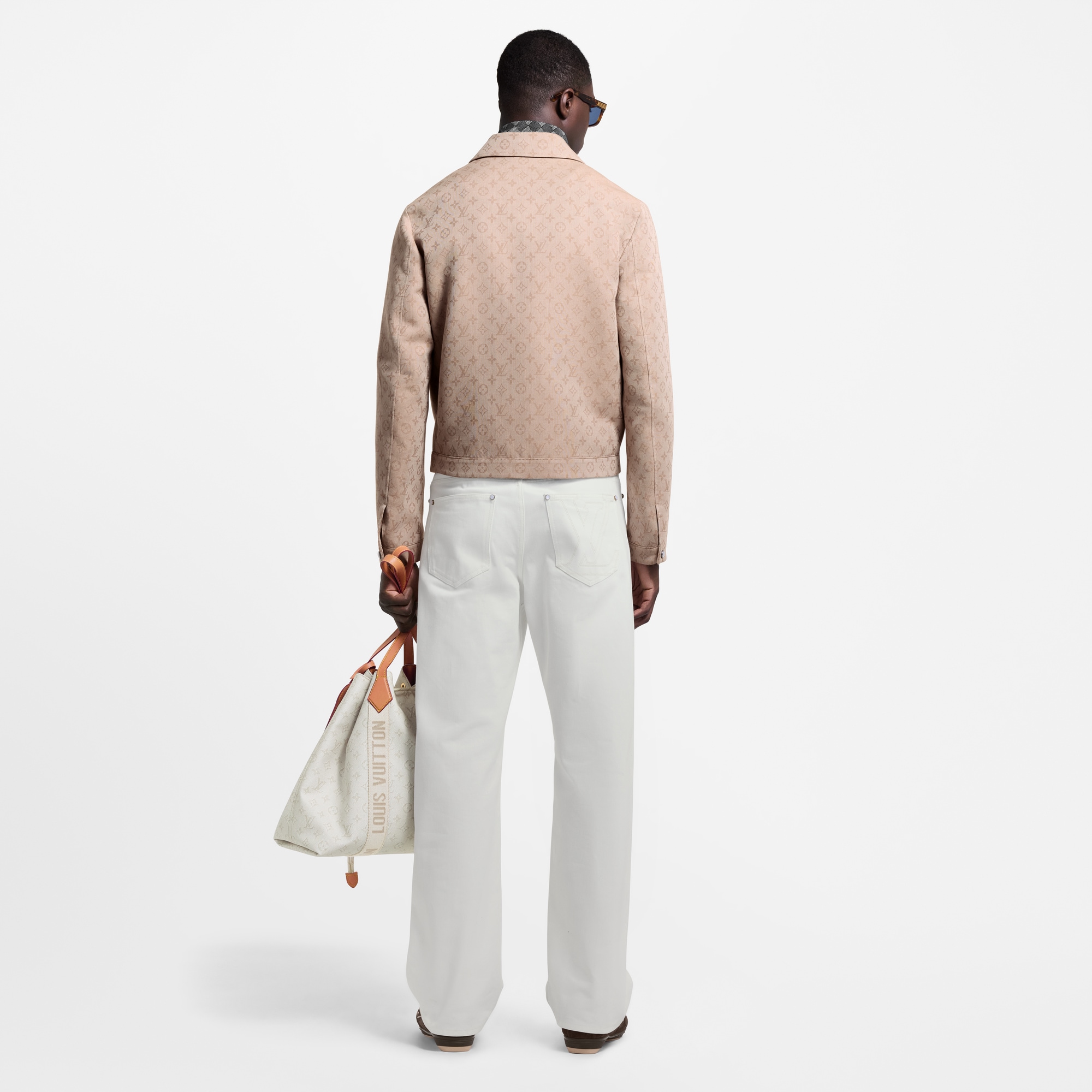 Men - Monogram Zipped Blouson  Men Ready-to-Wear Outerwear and Coats | LOUIS VUITTON (Product zoom)