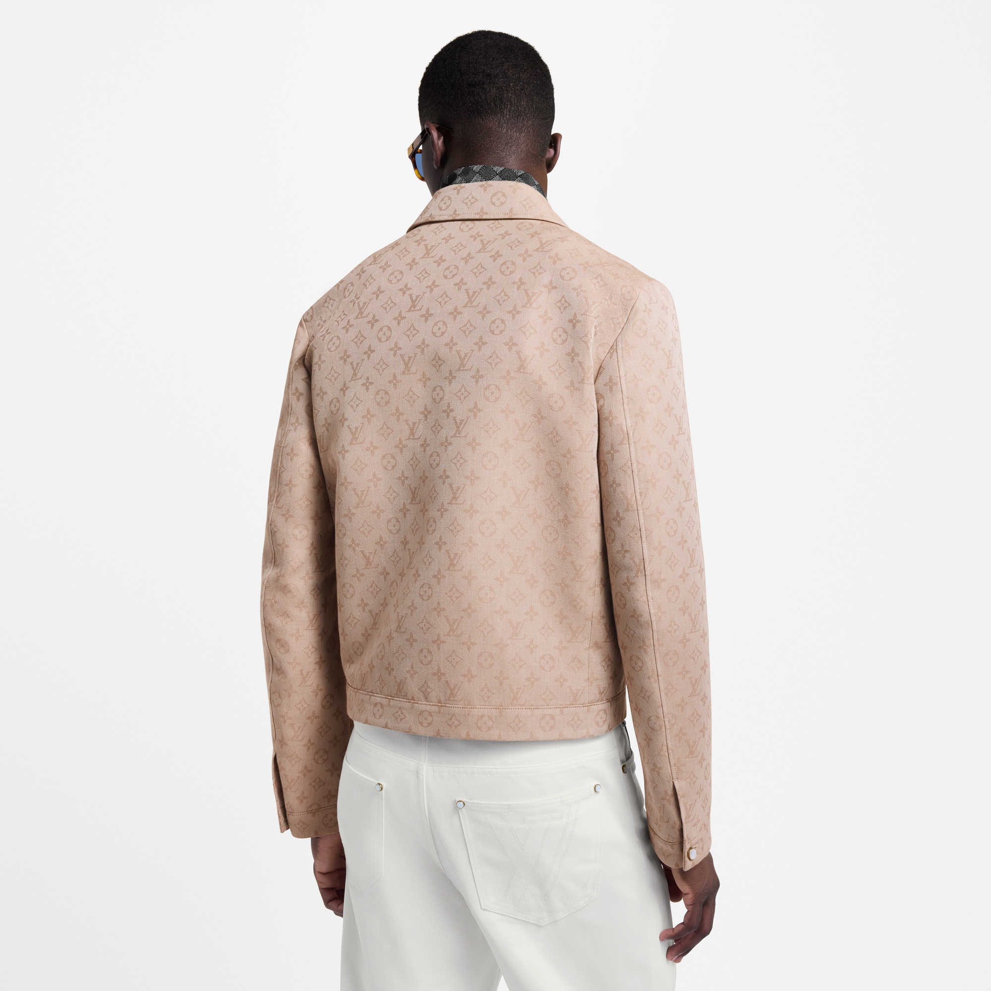 Men - Monogram Zipped Blouson  Men Ready-to-Wear Outerwear and Coats | LOUIS VUITTON (Product zoom)