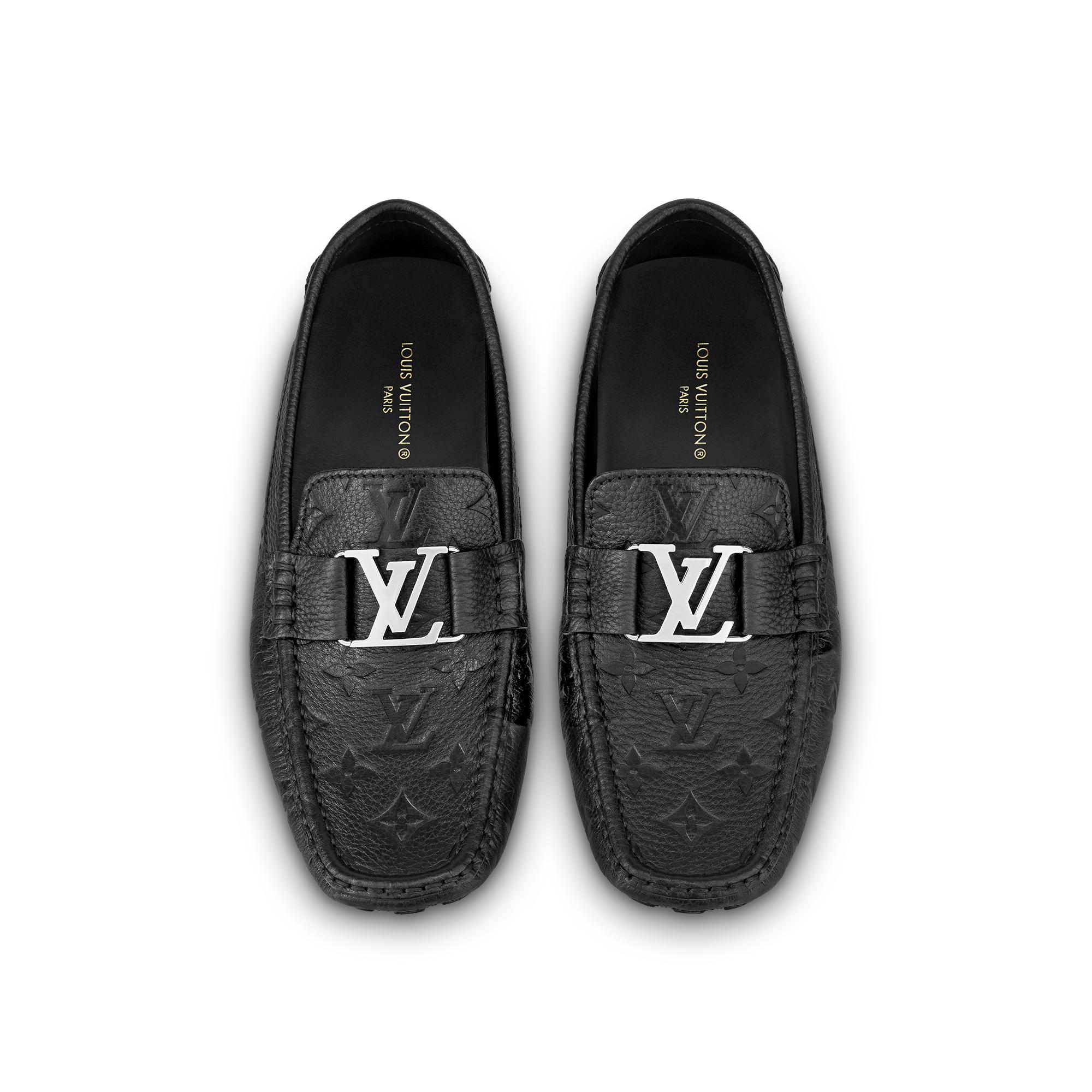 white louis vuitton loafers