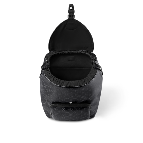 Men - Montsouris Backpack Monogram Eclipse Men Bags All Collections | LOUIS VUITTON (Product zoom)