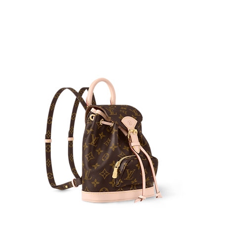 Women - Montsouris Mini Backpack Monogram Canvas Women Handbags Handbags | LOUIS VUITTON (Product zoom)