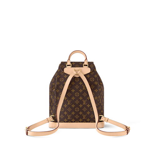 Women - Montsouris MM Backpack Monogram Canvas Women Handbags Handbags | LOUIS VUITTON (Product zoom)