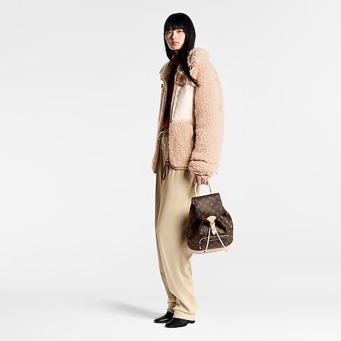 Women - Montsouris PM Backpack Monogram Canvas Women Handbags Handbags | LOUIS VUITTON (Product zoom)