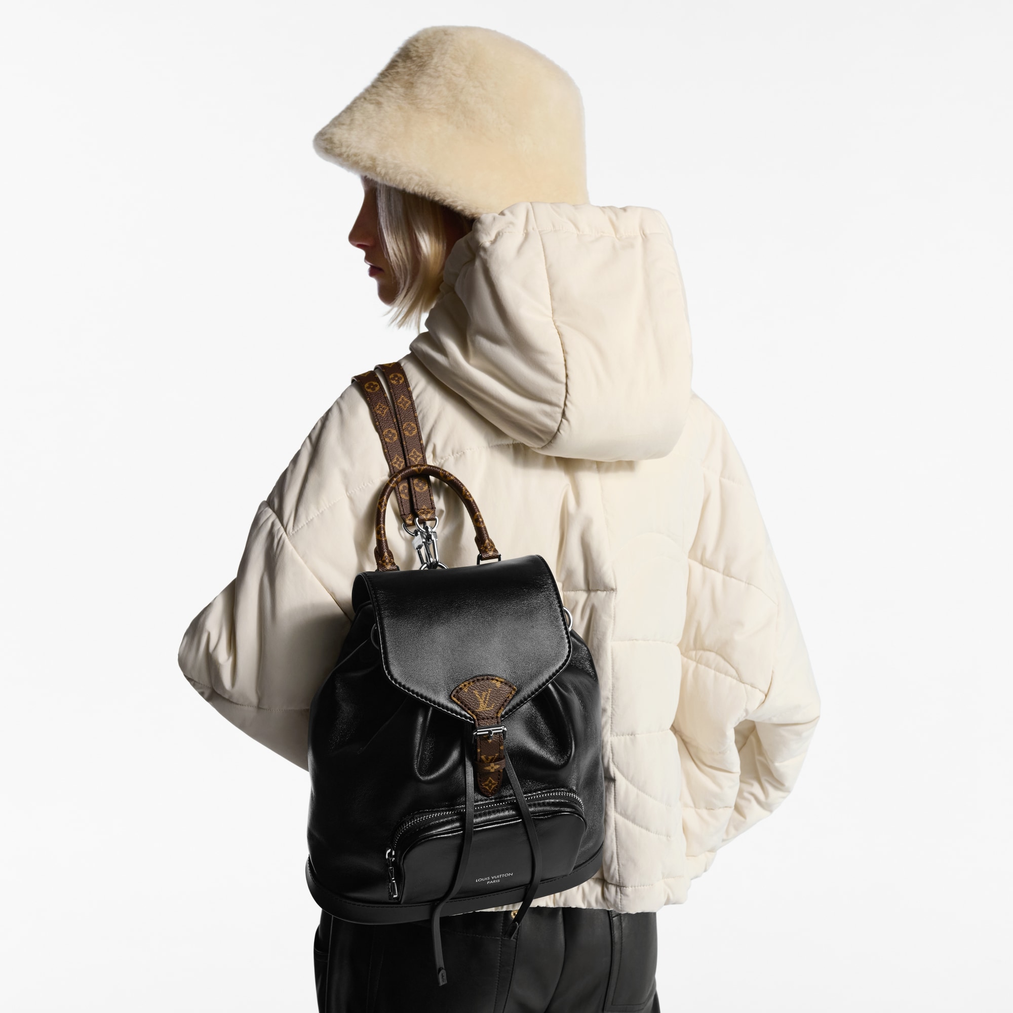 Lv Montsouris Backpack Louis Vuitton Small Backpack Women's